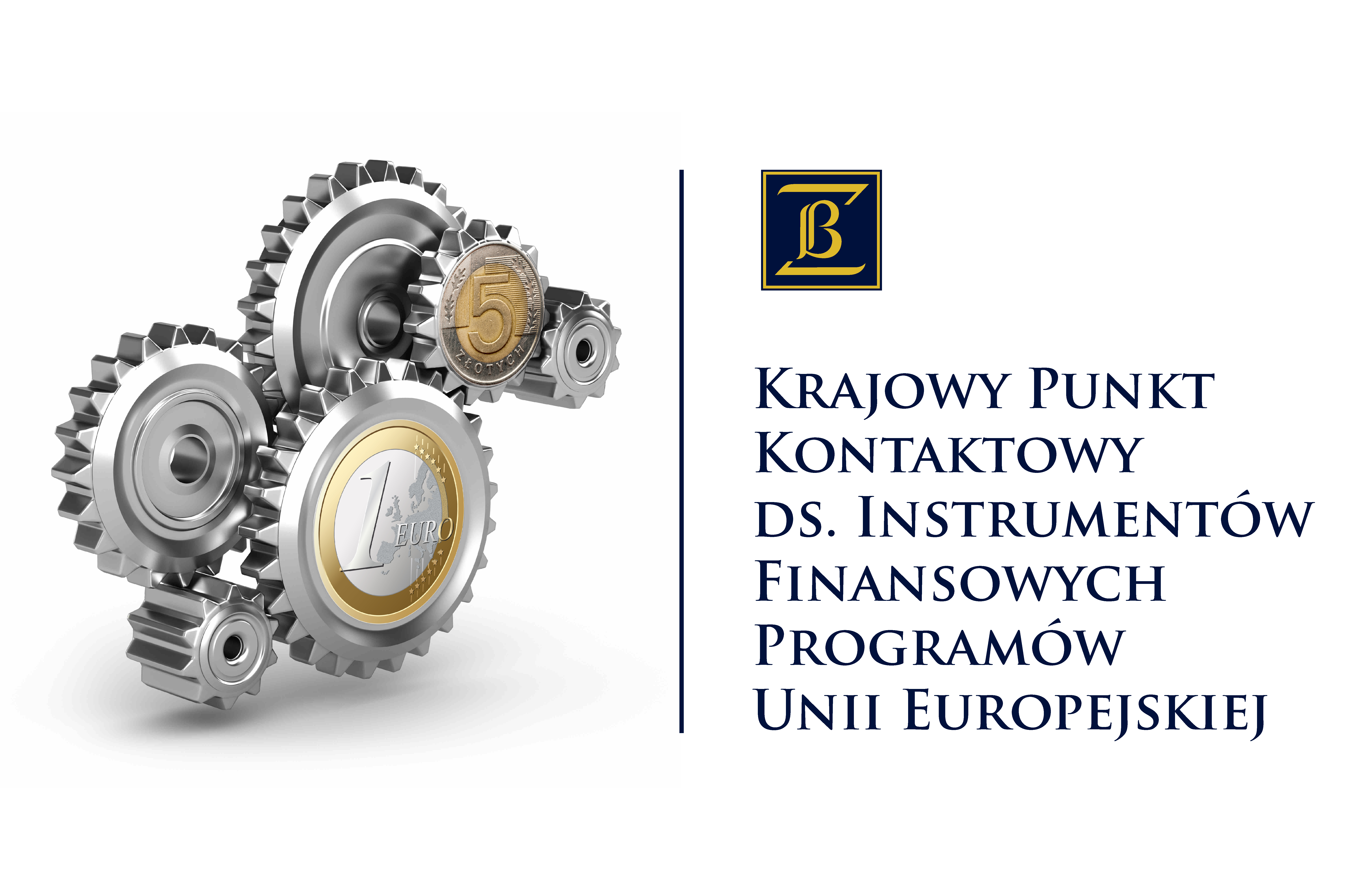 Logo Krajowego Punktu Kontaktowego ds. Instrumentów Finansowych Programów Unii Europejskiej