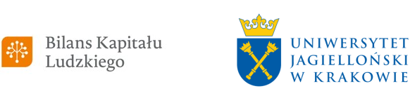 Logotypy PARP, UJ i Bilans Kapitału Ludzkiego 