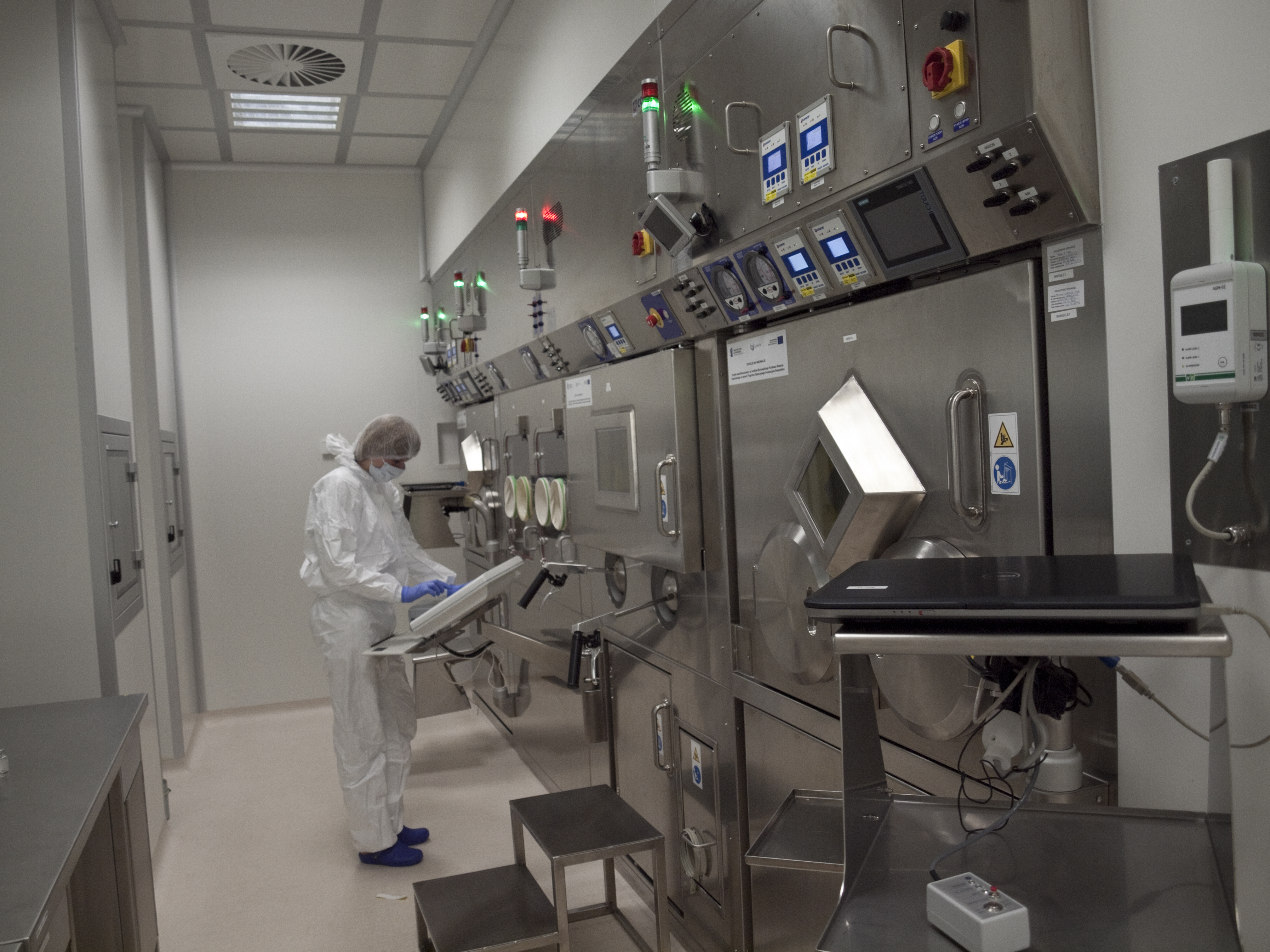 Zdjęcie laboratorium. Fot. Synektik