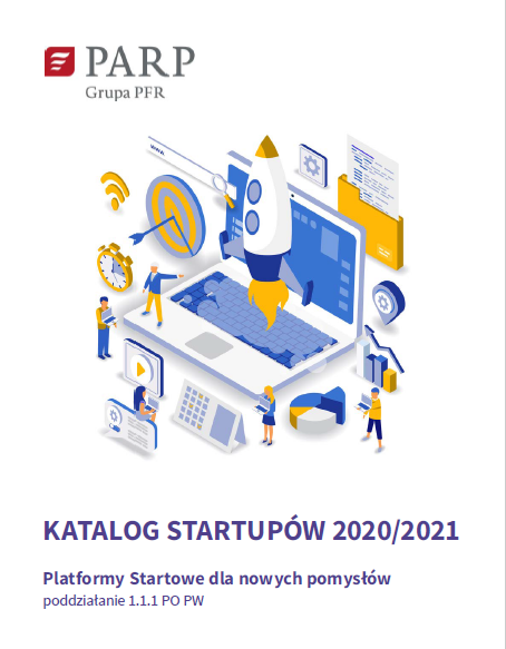Katalog startupów 2020/2021 - Platformy startowe dla nowych pomysłów, poddziałanie 1.1.1 PO PW