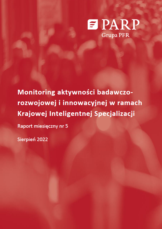 Monitoring aktywności badawczorozwojowej i innowacyjnej w ramach Krajowej Inteligentnej Specjalizacji