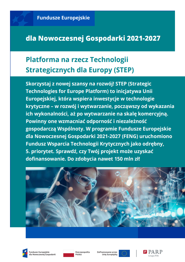 Platforma na rzecz Technologii Strategicznych dla Europy (STEP)